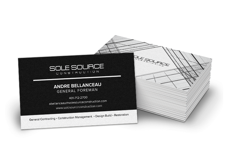 Sole Source Custom Business Cards