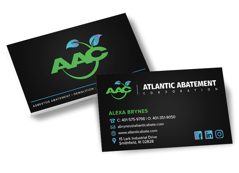 Atlantic Abatement Custom Business Card
